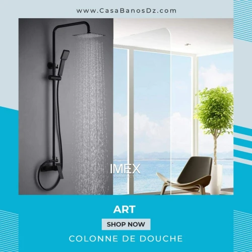 Colonne De Douche ART Noir IMEX