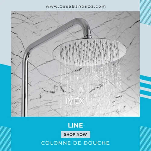 Colonne De Douche LINE Chromé IMEX 🇪🇸