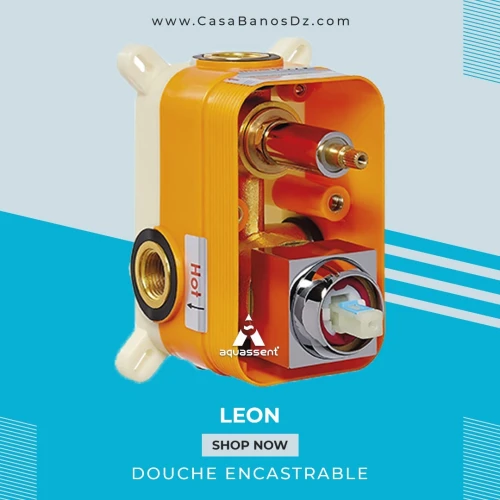Douche Encastrable LEON Chromé AQUASSENT