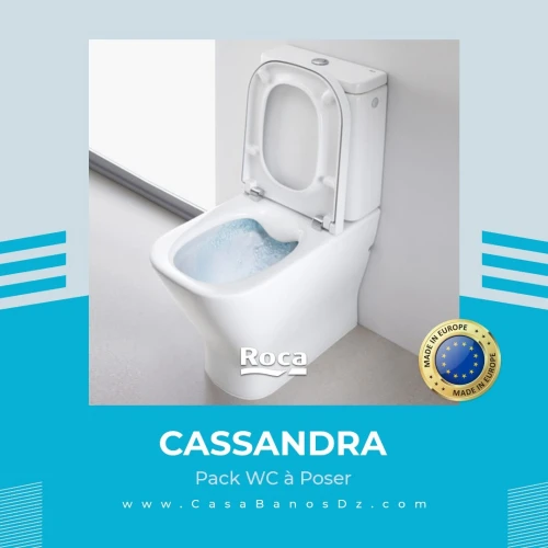 Pack WC à Poser CASSANDRA THE GAP ROCA Rimless