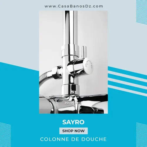 Colonne De Douche SAYRO Chromé AQUASSENT