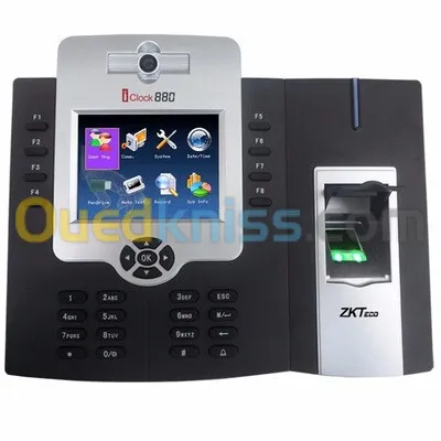pointeuse biométrique IClock880