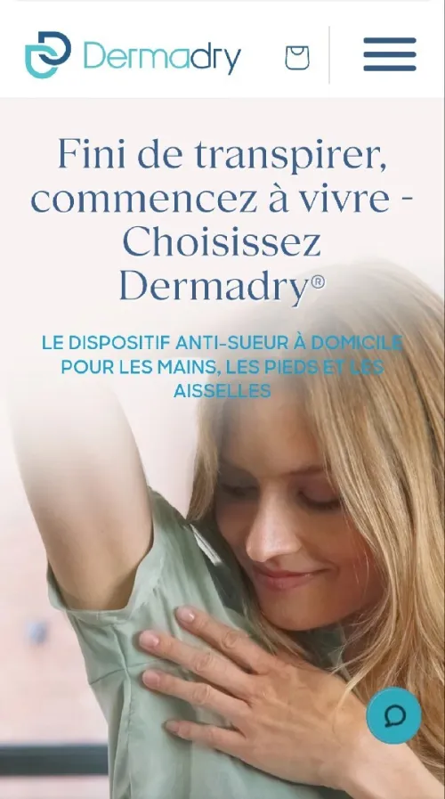 DermaDry Total, fini la transpiration excessive
