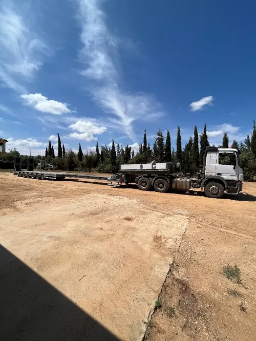 Location porte engin extensible
