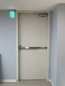PORTE COUPE FEU, Issue de secour, porte gaine technique ابواب مضادةللاحتراق