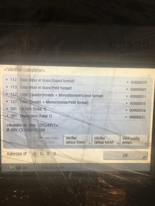 Canon IR Adv C3320i