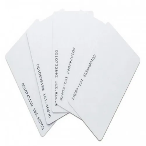 CARTES A PUCE RFID 125 KHZ AVEC NUMERO DE SERIE