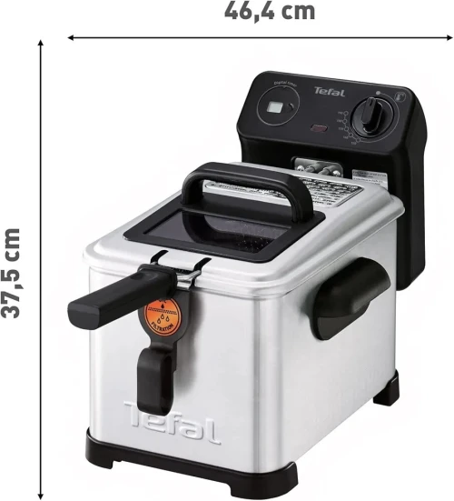 Tefal filtra pro friteuse a huile inox 4litre