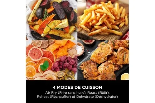 Ninja Friteuse sans huile Air Fryer Max AF170EU 6,2L Noir
