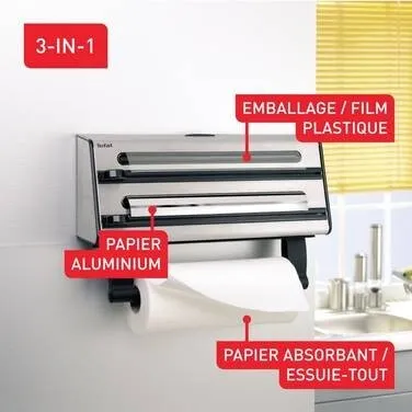 Tefal Dérouleur coupe film, papier, essuie-tout aluminium K1887904