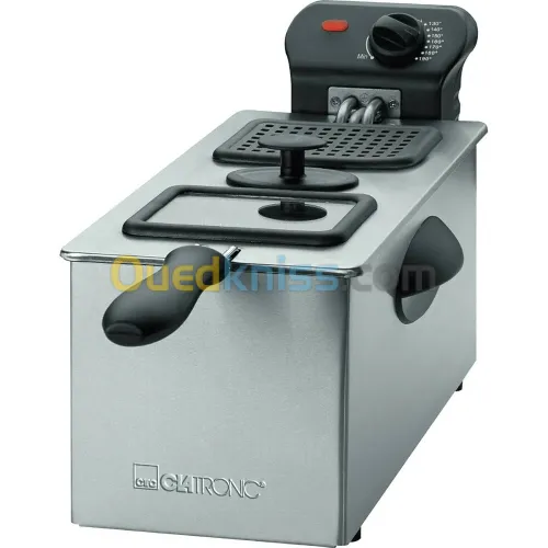 Friteuse a huile clatronic inox