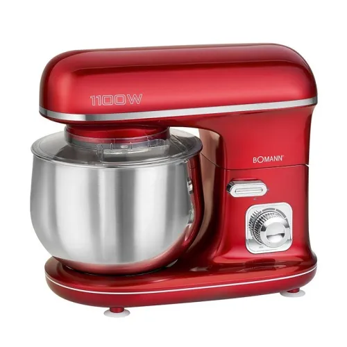 Pétrin 5l bomann 1100w rouge 