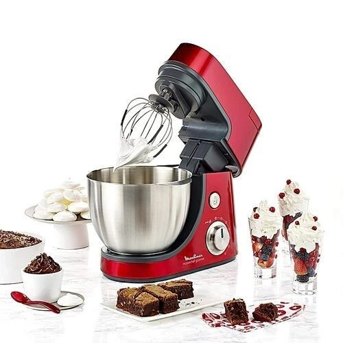 Moulinex Robot Masterchef Gourmet+Blender- Qa518G10 - 4 En 1 - 4.6L - Rouge
