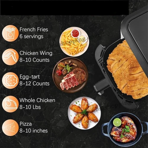 Friteuse air fryer kitchen lab 6l