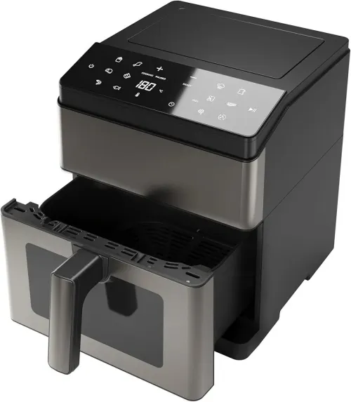 Friteuse air fryer aiwa afr-8000/8litre double résistance