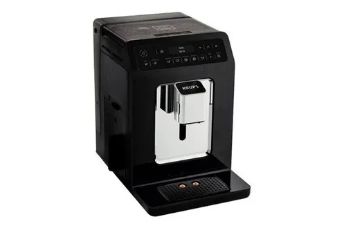 Cafetière broyeur à café et capoccino