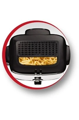 Friteuse a huile Moulinex AF220010 minifrito 1000 W Argent et Noir
