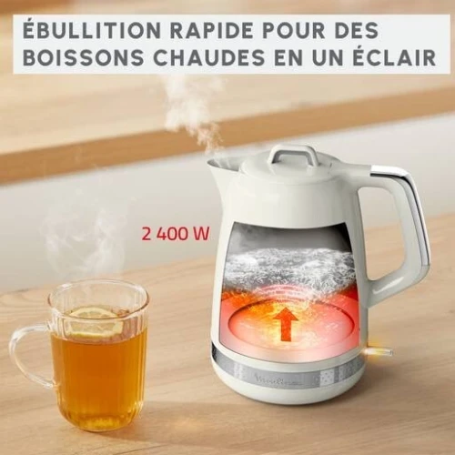 Moulinex Soleil BY355AE0 Bouilloire électrique 1,7 L - Contrôle de la température