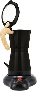 Jocca Cafetière Italienne Électrique Nature Line 6 Tasses