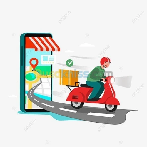 Livreur Moto توصيل الطلبات 