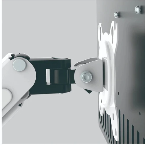 Support pour 2 écrans 3D Support d'écran à double bras 14-27 pouces