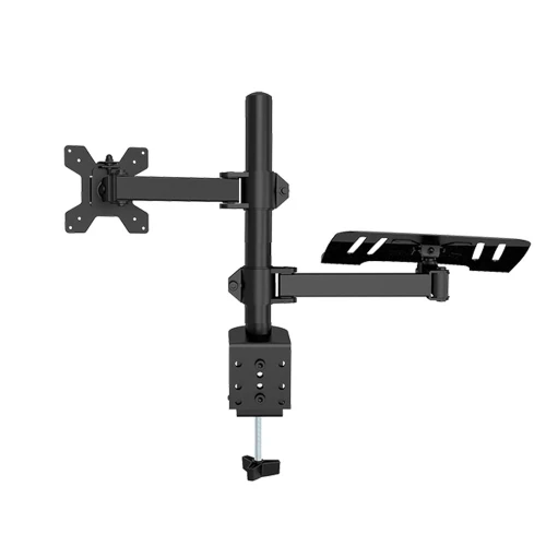 Support écran et laptop ANYTOOL haute qualité avec bras articulé 360 Fixation bureau ATS-002E+L