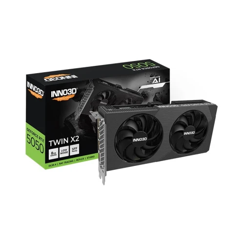 INNO3D GeForce RTX 5050 TWIN X2 8GB GDDR6 SFF Low-Noise