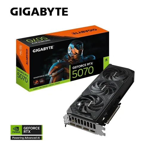 Gigabyte GeForce RTX 5070 WINDFORCE OC SFF 12G GDDR7