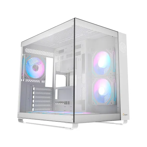 Ocypus Iota C70 ARGB White ATX 6 Fans Digital