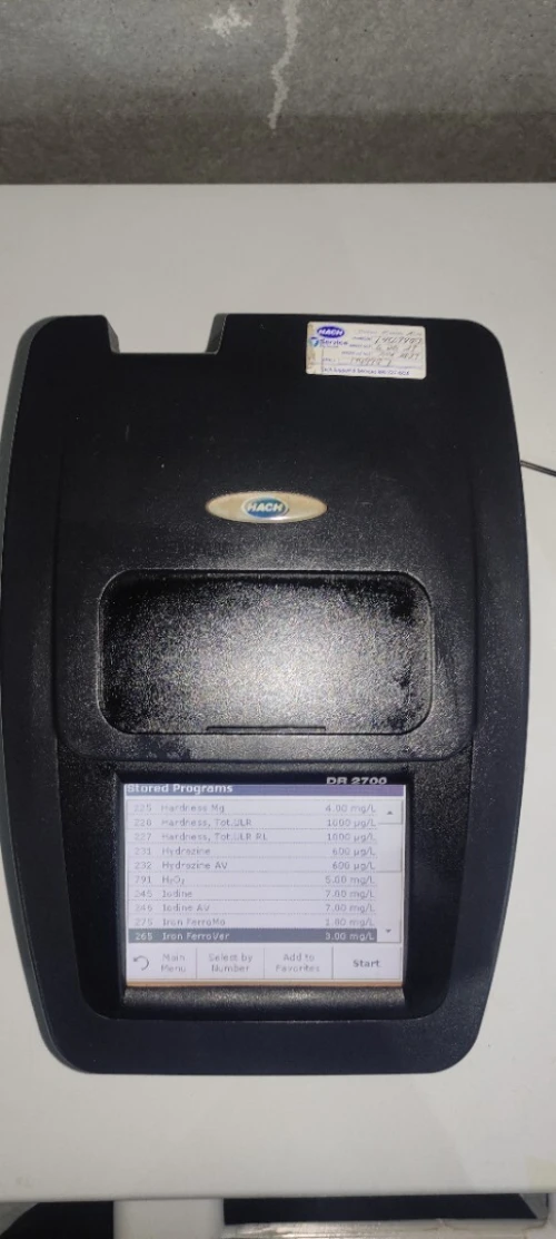 Spectrophotomètre HACH DR2700
