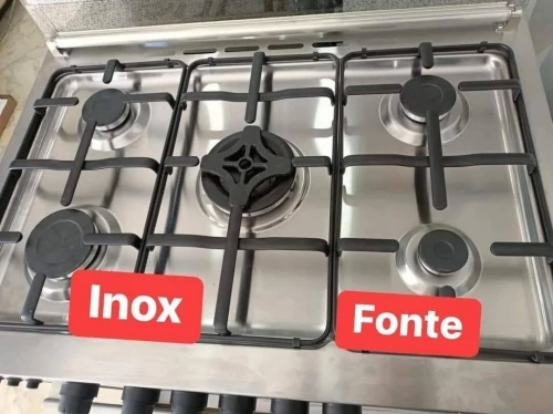 Cuisinière maxwell 5  feux Ventilée inox