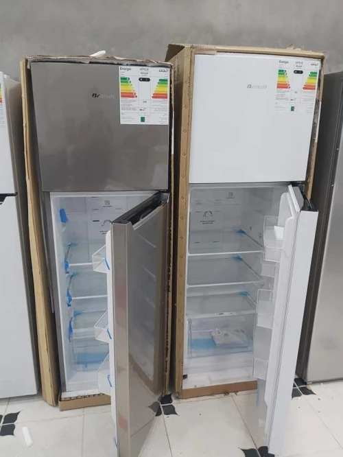 Réfrigérateur brandt 440l  510L 610l  Gris inox  nofrost