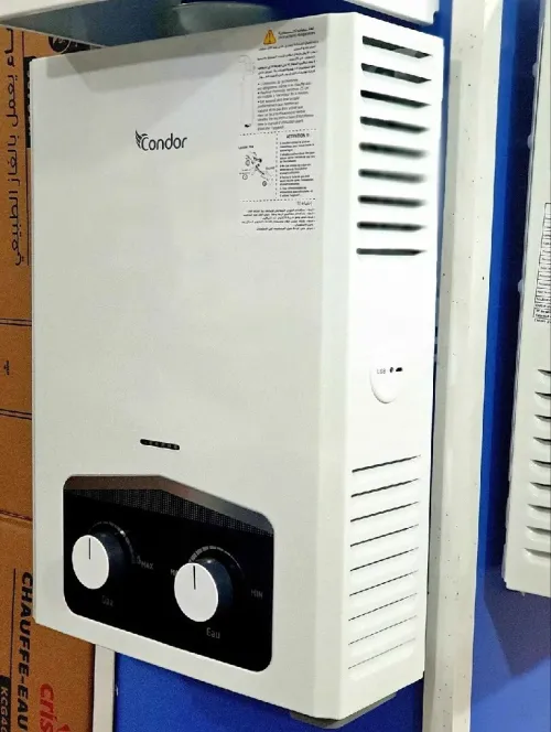 Chauffe eau à gaz condor 6L 10L
