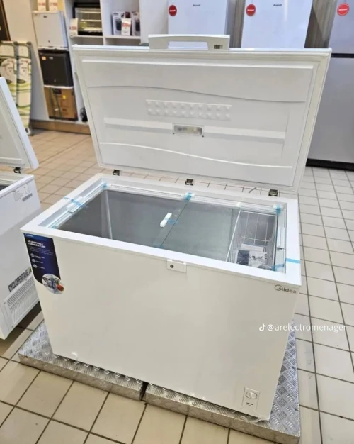 Congélateur horizontal midea 180l  252L 377L 506L  Blanc