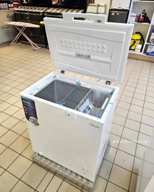Congélateur horizontal midea 180l  252L 377L 506L  Blanc