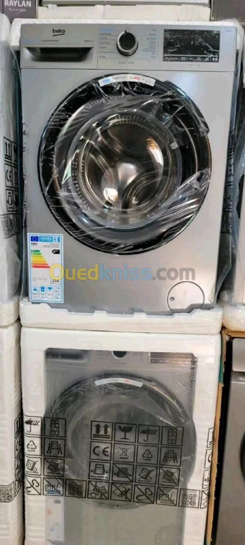 Machine a laver beko 7kg gris gris 