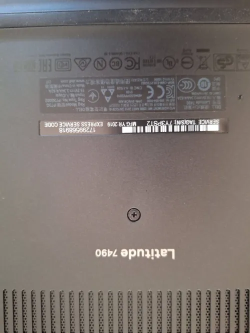 Laptop-Dell Latitude-7490, I7-8e Gen, FHD-Tactile, Ram-16GB, Rom-256-SSD-NVME, Windows 11 Original
