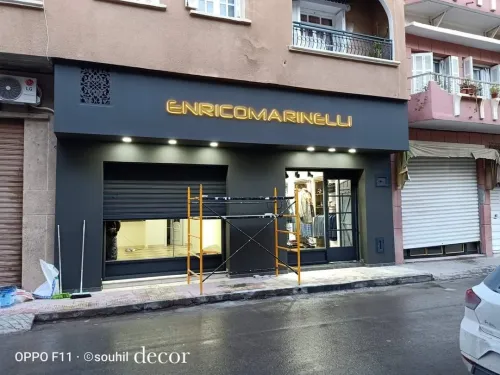Décoration façade tendance en aquapanel 
