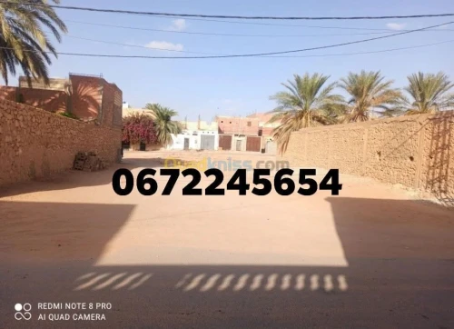 Vente Terrain Ghardaïa Zelfana