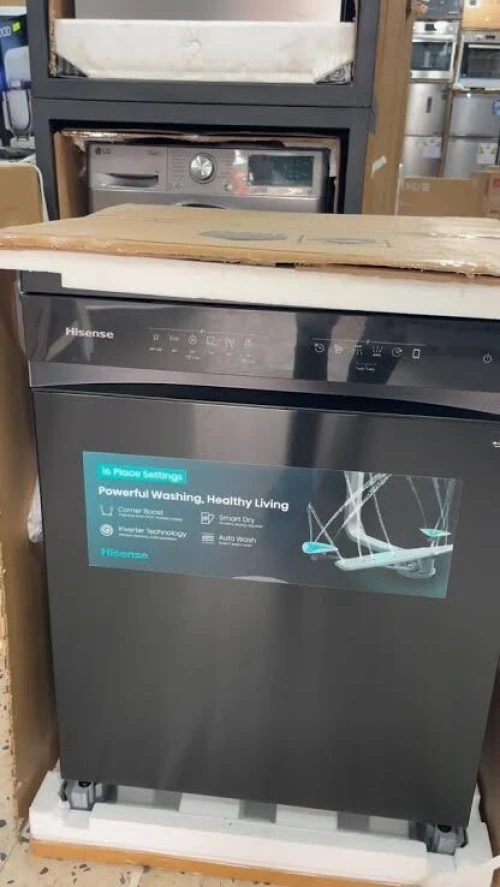 Promotion lave vaisselle hisense 16 couverts noir