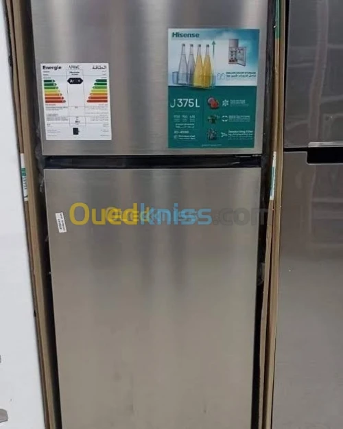 Promotion réfrigérateur hisense 375l inox no frost 