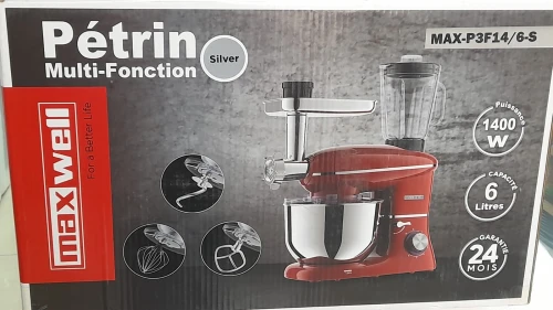 Promotion petrins multifonction maxwell inox silver 