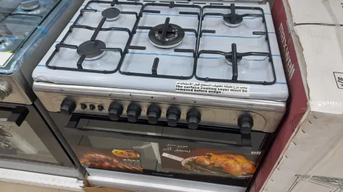 Promotion cuisinière maxwell 5 feux inox ventilé catalyseur tabouna