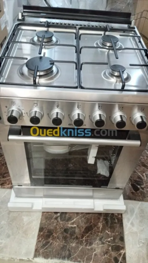 Promotion cuisinière digitech inox turbo ventilée 