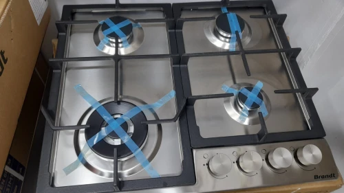 Promotion plaque de cuisson brandt 4 feux inox avec tabouna 
