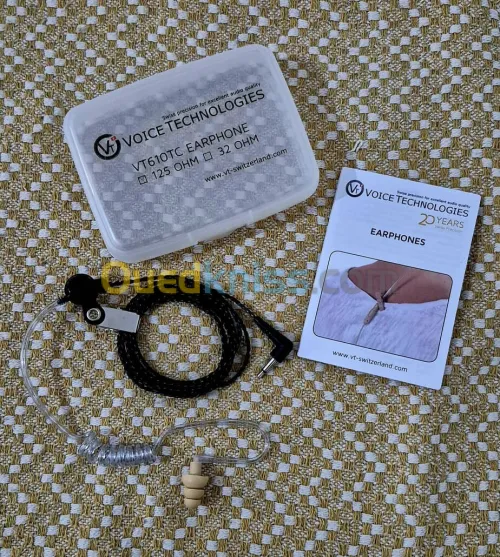 Oreillette voice technologie