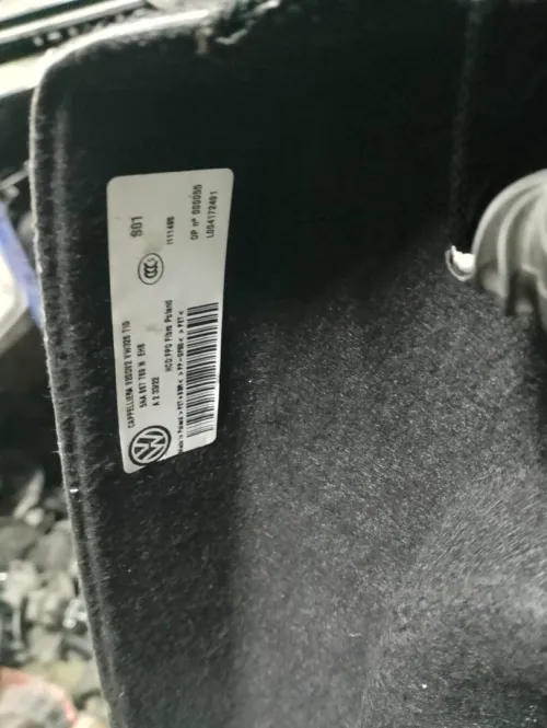 plage arrière vw tiguan 2017/2024