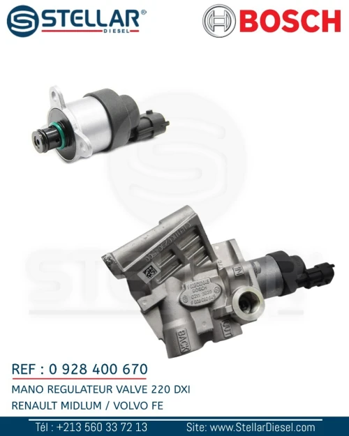 MANO REGULATEUR VALVE 220 DXI / VOLVO