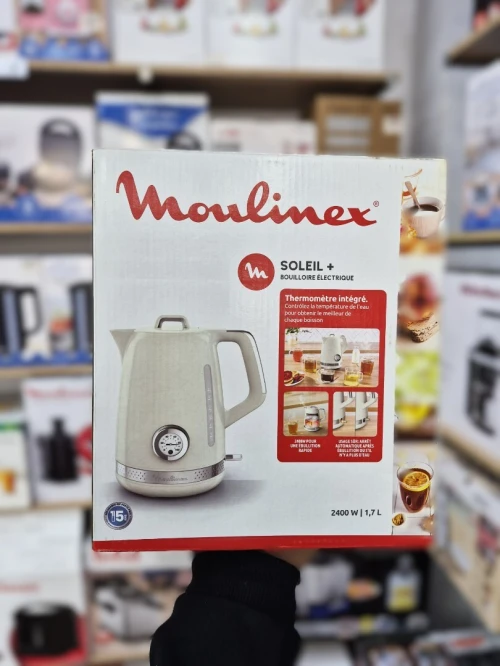 MOULINEX Soleil + Bouilloire électrique 1.7L 2400w Ivoire