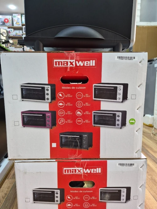 MAXWELL Mini Four électrique 45L 1800w NOIR et Gris
